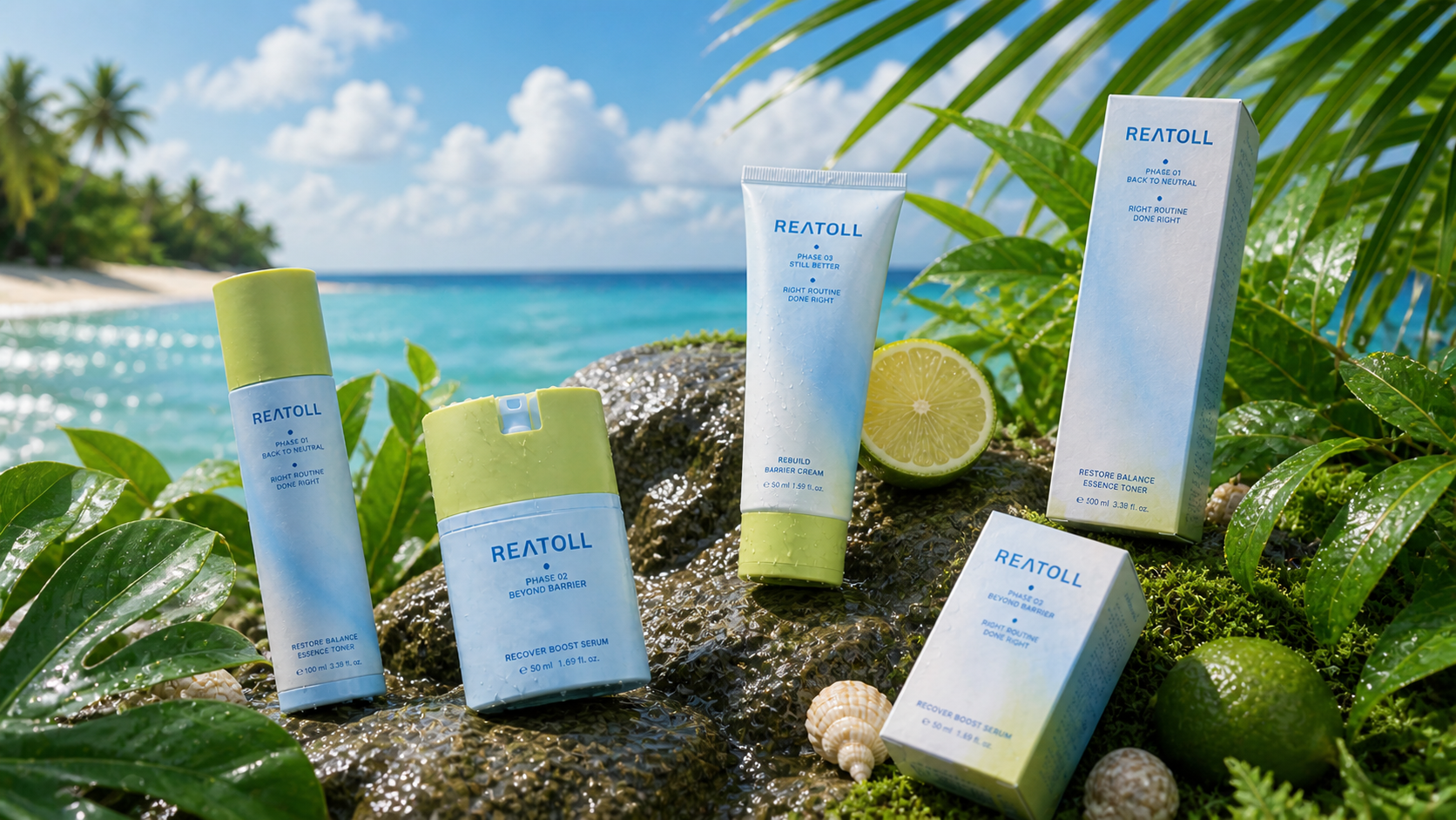 REATOLL 3-Step Product Lineup
