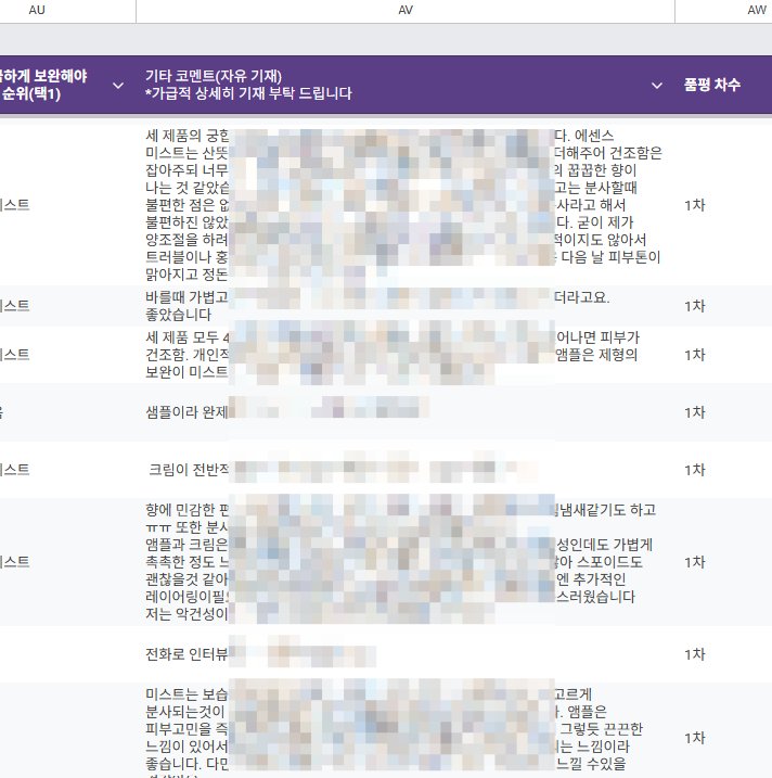 1차니까! 앞으로 엄청 보완할 수 있다는 뜻! (긍정+++)